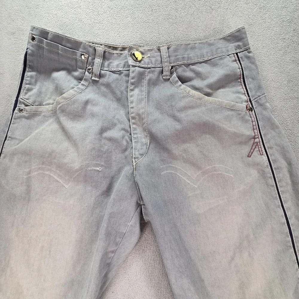 VTG Levis Engineered Jeans Mens Lightweight Gray Denim Relaxed Fits 30x27